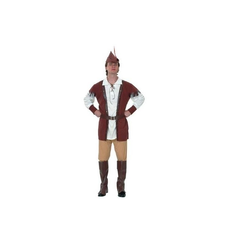 Disfraz robin hood adulto marron talla m-l 8423667066219