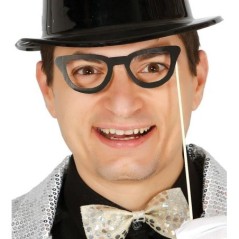 Gafas con palo para fotocall 13 cm boda 8434077072028 7202
