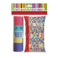 Bolsa de confeti y serpentina en bolsa kit cotillon 8422935340600 34060