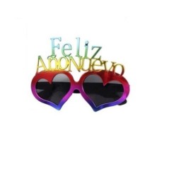 Gafas Feliz Año multicolor corazon 8433584411863 41186