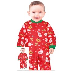 Pijama navideño Santa para bebe tallas  44151 44152