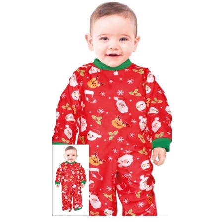 Pijama navideño Santa para bebe tallas  44151 44152