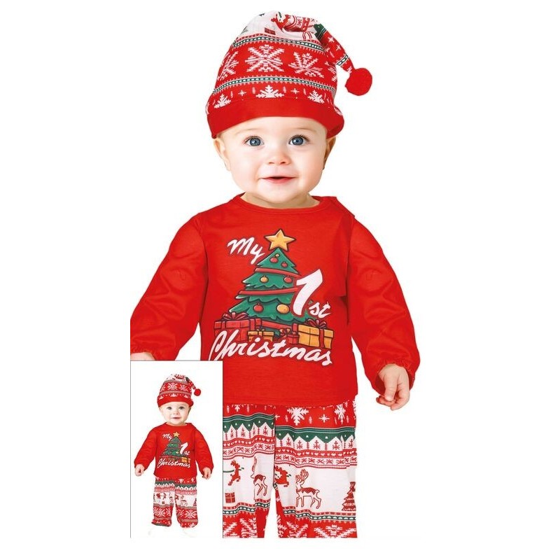 Pijama navideño 1ª navidad para bebe tallas  44172 44173