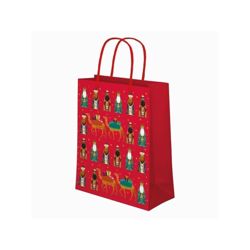 Bolsa regalo Reyes Magos 30x10x42 cm