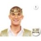 Gafas 2025 oro redondas para fin de año cotillon