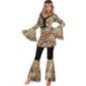 Disfraz Hippie años 60 para mujer tallas