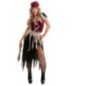 Disfraz pirata aventurera mujer ML piratesa carib