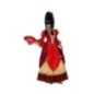 Disfraz cortesana medieval rojo talla estandar ML