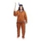 Disfraz indio marron para hombre tallas