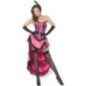 Disfraz can can diva saloon cabaret tallas