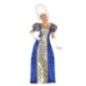 Disfraz marquesa azul epoca tallas mujer