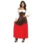 Disfraz tabernera posadera medieval tallas
