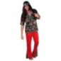 Disfraz hippie hombre adulto talla L 52-54