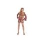 Disfraz hippie sexy vestido años 60 talla L 42-44 mujer