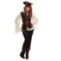 Disfraz bucanera tallas S, M y XL pirata mujer