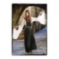 Disfraz medieval verde talla M adulta doncella