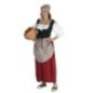 Disfraz mesonera medieval adulto talla M