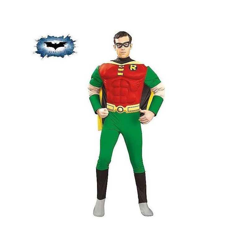 Disfraz Robin compañero de Batman original y barato para hombre