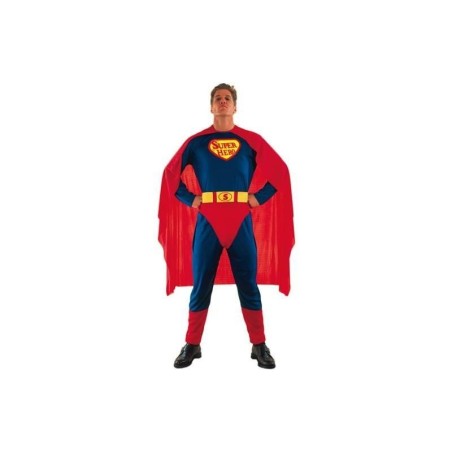 Disfraz super heroe man acero Talla L hombre