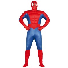 Disfraz heroe musculoso araña spider adulto