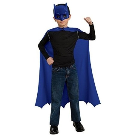 Conjunto Batman barato para niño de capa y mascara morada