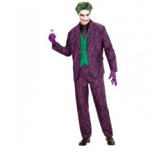 Disfraz payaso similar al Joker diablo para hombre  talla l