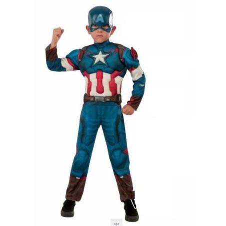 Disfraz Capitan America deluxe niño tallas