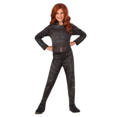 Disfraz Black widow varias tallas  infantil