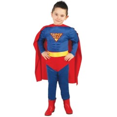 Disfraz super man musculoso infantil tallas. Tus disfraces baratos