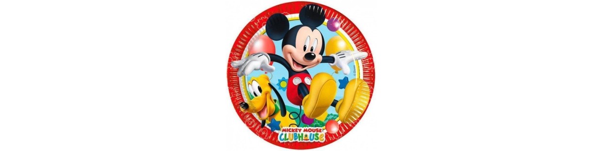 Artículos de cumpleaños Mickey Mouse -Celebra con estilo El Informal