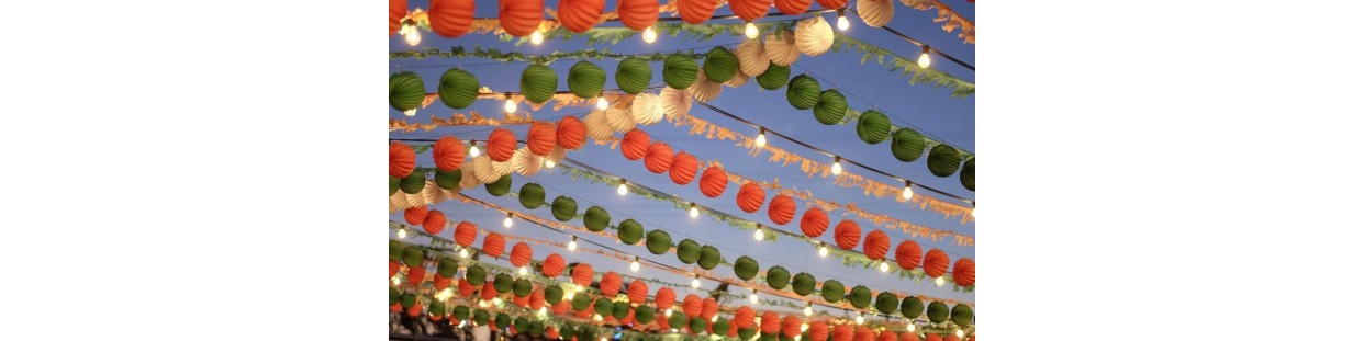 Farolillos feria