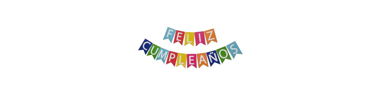 Letreros feliz cumpleaños