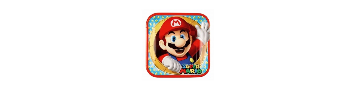 Articulos fiesta cumpleaños y decoracion Mario Bros-El Informal