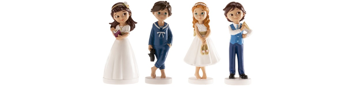 Figuras niño niña comunion para tarta en Santander- El Informal