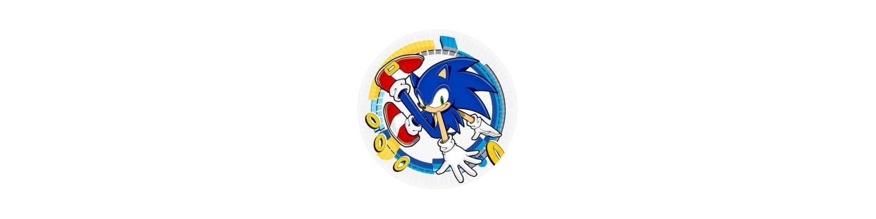 Articulos fiesta cumpleaños y decoracion Sonic-El Informal