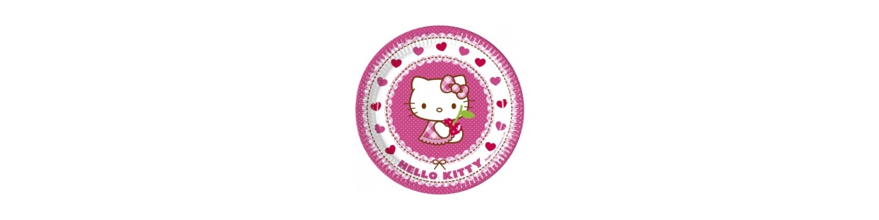 Articulos fiesta cumpleaños y decoracion Hello Kitty-El Informal