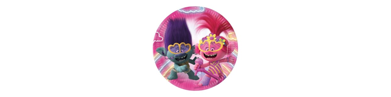 Articulos fiesta cumpleaños y decoracion Trolls-El Informal