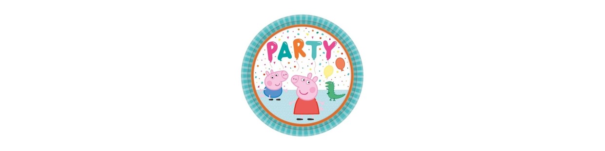 Articulos fiesta cumpleaños y decoracion Peppa Pig-El Informal