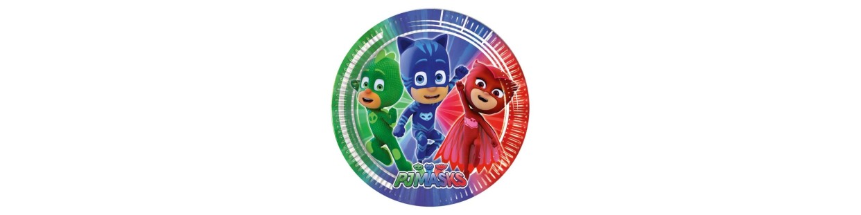 Articulos fiesta cumpleaños y decoracion Pj Mask-El Informal