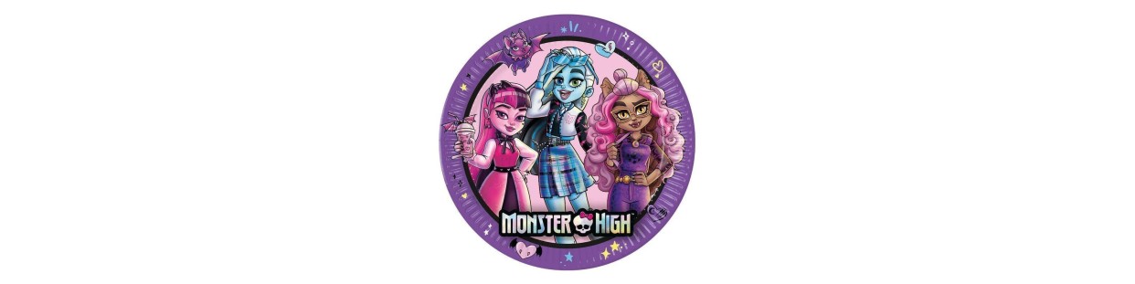 Articulos fiesta cumpleaños y decoracion Monster High-El Informal