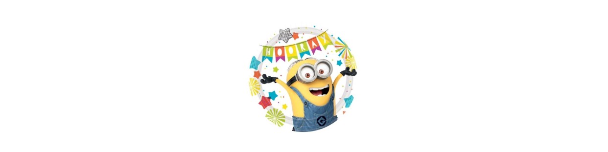 Articulos fiesta cumpleaños y decoracion Minions-El Informal