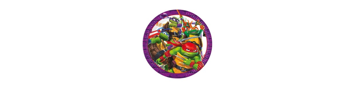 Articulos fiesta cumpleaños y decoracion Tortugas Ninja-El Informal