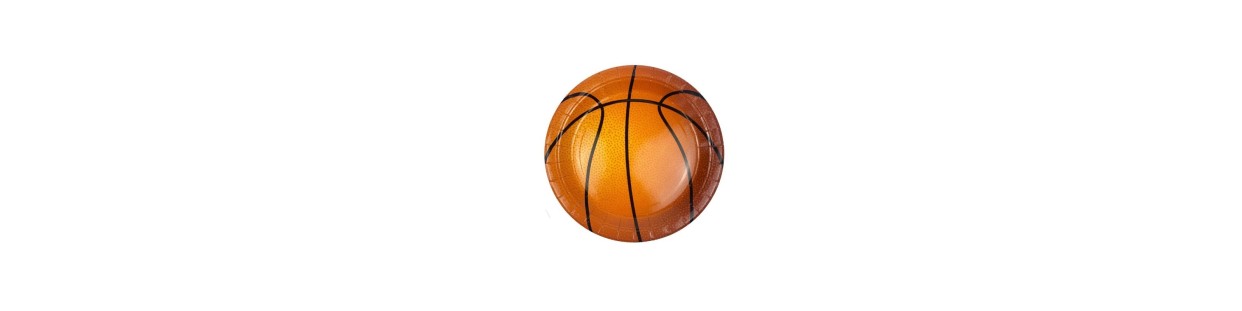 Articulos fiesta cumpleaños y decoracion baloncesto -El Informal