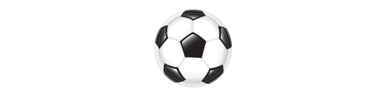 Articulos fiesta cumpleaños y decoracion futbol -El Informal