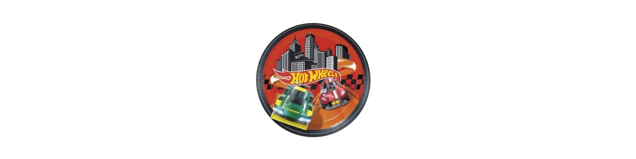 Articulos fiesta cumpleaños y decoracion Hot Wheels -El Informal