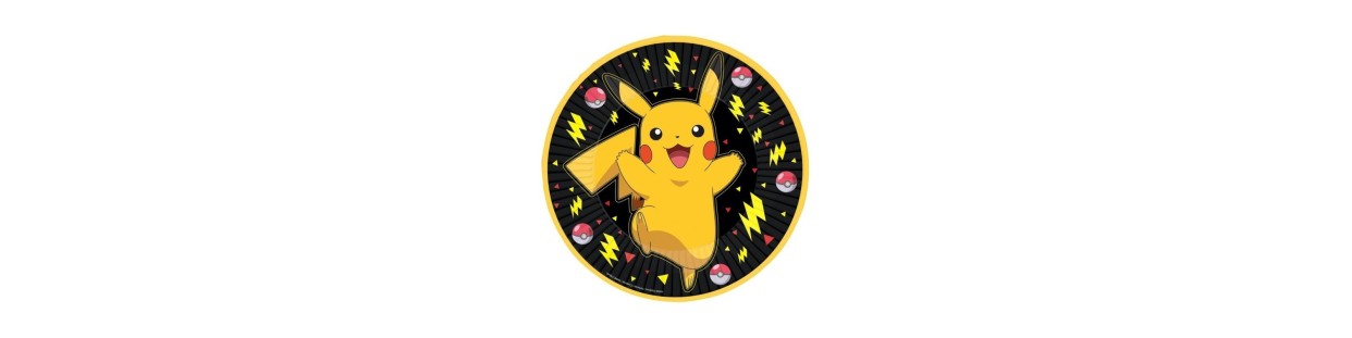 Articulos fiesta cumpleaños y decoracion Pokemon -El Informal