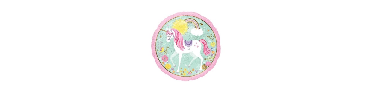 Articulos fiesta cumpleaños y decoracion unicornio -El Informal